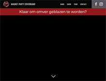 Tablet Screenshot of magnetmusic.be